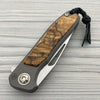 iMamba® Stonewashed Flipper with Spalted Mapl