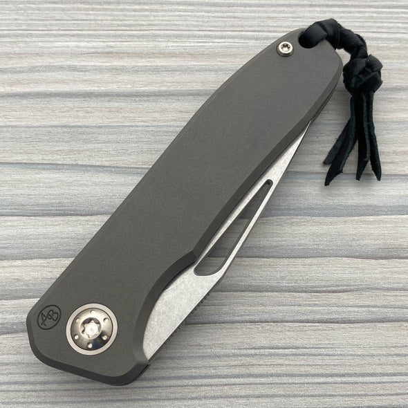 iMamba® Stonewashed Non-Flipper with Solid Titanium 24-233