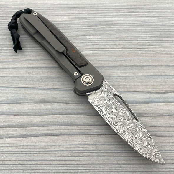 iMamba® Damasteel Non-Flipper with Dark Matter CF (PH Washers) 24-318