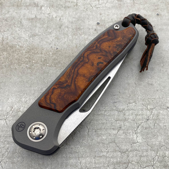 iMamba® Stonewashed Non-Flipper with Desert Ironwood (Caged Bearings)