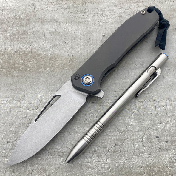 iMamba® Stonewashed Flipper Timascus