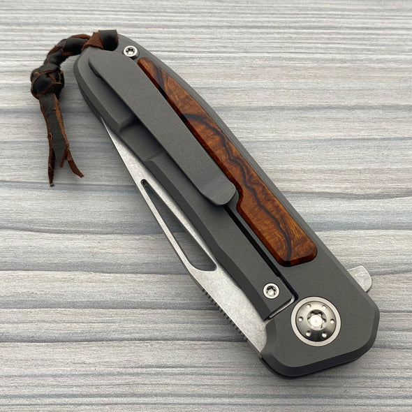 iMamba® Stonewashed Flipper with Desert Ironwood (Caged Bearings)