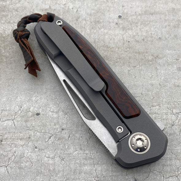 iMamba® Stonewashed Flipper with Desert Ironwood (Caged Bearings)