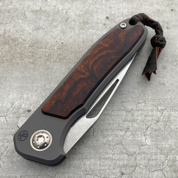 iMamba® Stonewashed Flipper with Desert Ironwood (Caged Bearings)