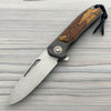 iMamba® Stonewashed Flipper with Spalted Maple (Caged Bearings)