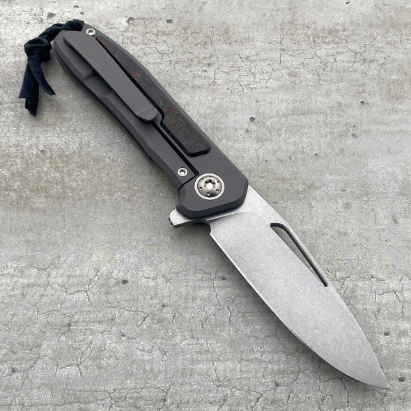 iMamba® Stonewashed Flipper with Dark Matter CF (Caged Bearings)