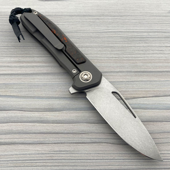 iMamba® Stonewashed Flipper with Dark Matter CF (Caged Bearings)